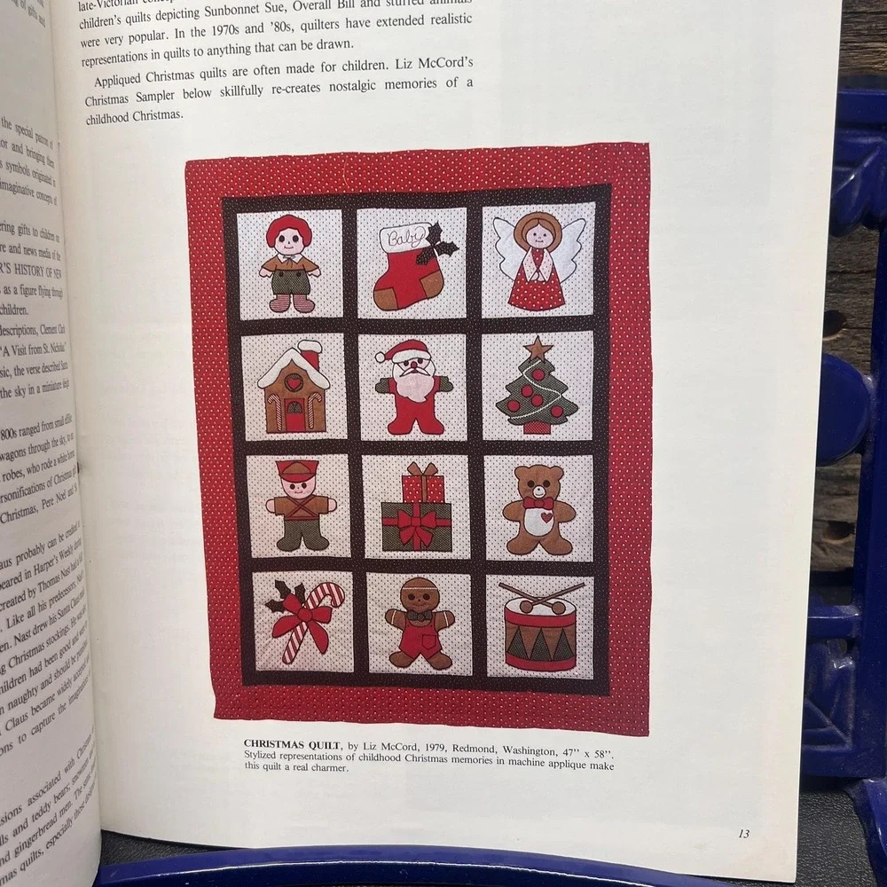 Christmas Quilts by Marsha McCloskey, vintage‎ 1985